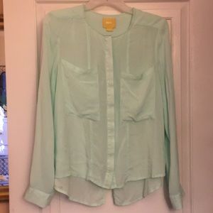 Anthropologie - Maeve button down blouse - 10